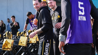 Luka Dončić sorprende a Los Angeles Lakers con regalos navideños