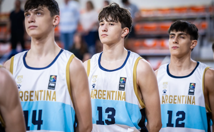 Argentina retrocede al puesto 19 en el Ranking Mundial FIBA de selecciones formativas